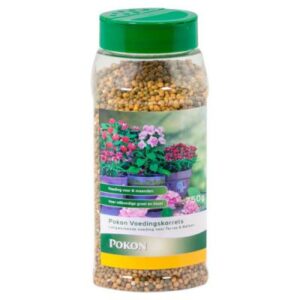 کود گرانول مخصوص گیاهان باغچه ، تراس و بالکن پوکون 750 گرمی